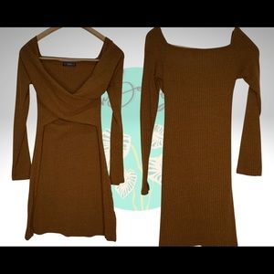 SHEIN Burnt Orange Dress